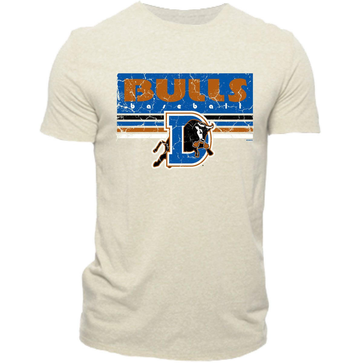 Durham Bulls Cream Ultrawarm Tri Blend Tee Durham Bulls Official Store 5122