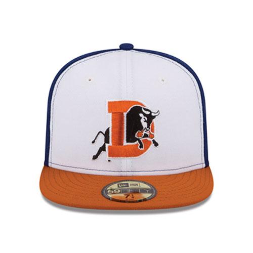 Durham Bulls New Era Alternate Retro On Field Fitted 5950 Durham Bulls Official Store 2826