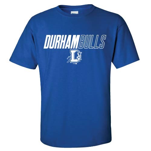 Durham Bulls Royal Variance Tee Durham Bulls Official Store 9592