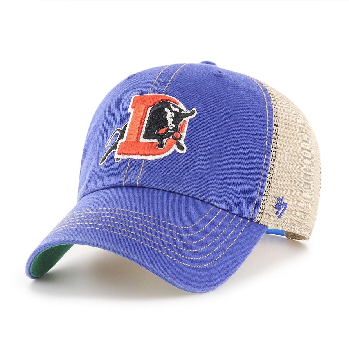 Durham Bulls 47 Brand Royal Snapback Trawler – Durham Bulls