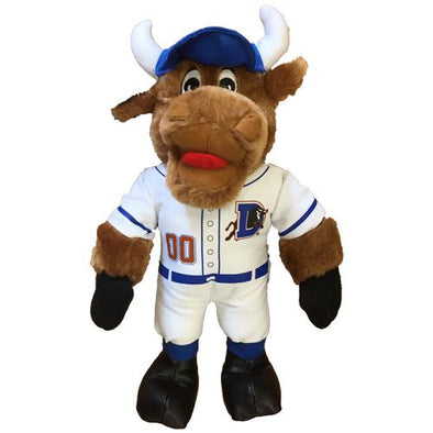 Durham Bulls Wool E. Bull Mascot Plush