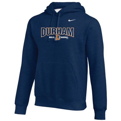 Durham Bulls Nike Campus Club Hooded Sweatshirt
