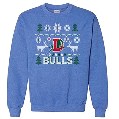 Durham Bulls Holiday Sweater