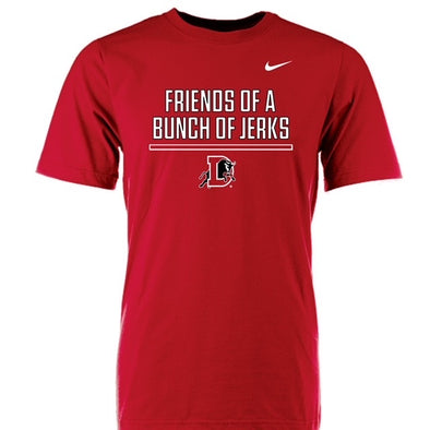 Durham Bulls Nike Red Friends of a Bunch of Jerks Tee