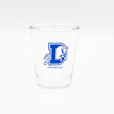 Durham Bulls D Logo Shot Glass