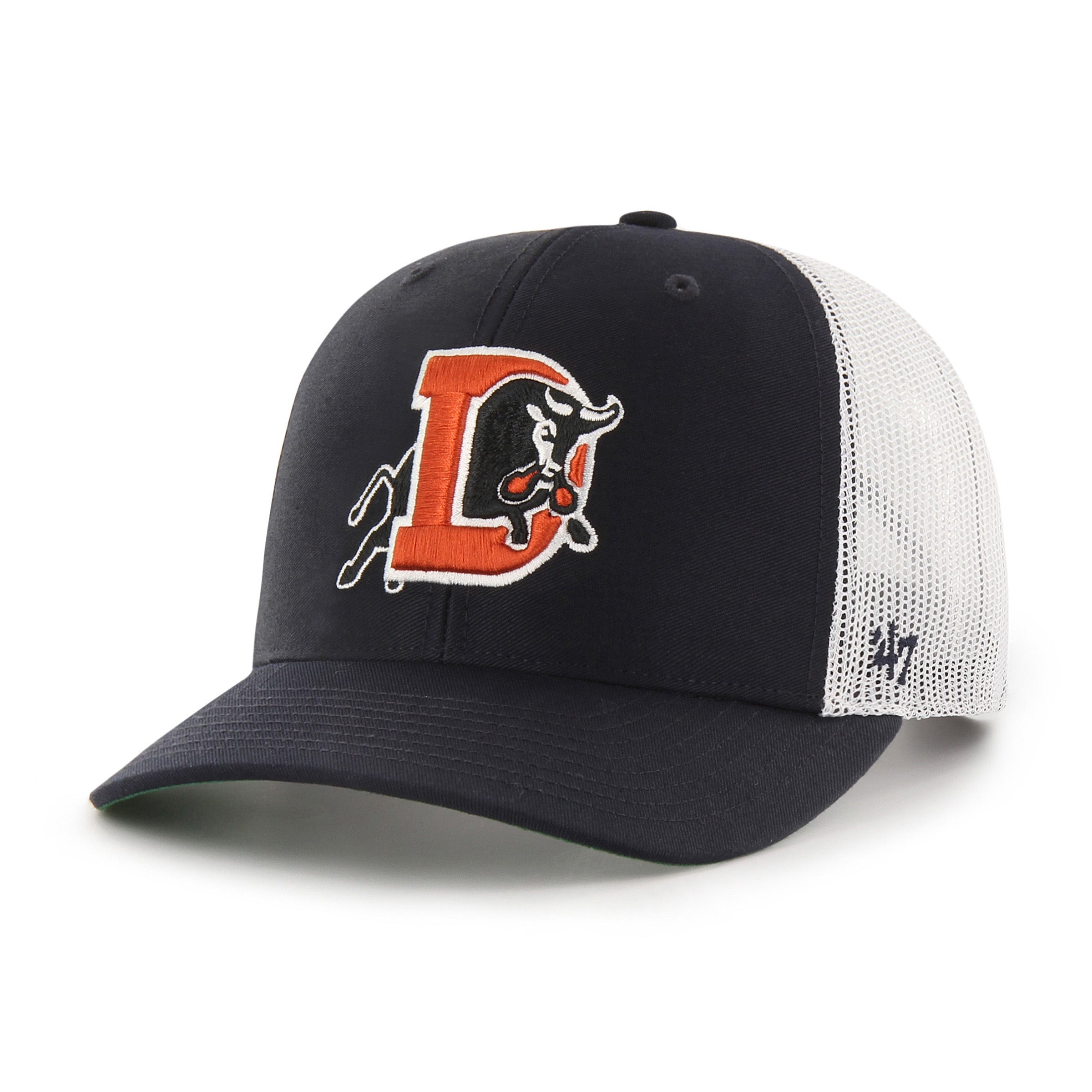 Durham Bulls 47 Brand Youth Navy Branson Trucker Cap Durham Bulls Official Store