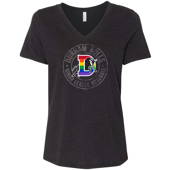 Durham Bulls Women's Mollson Pride V-neck