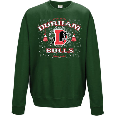 Durham Bulls Christmas Present Sweater