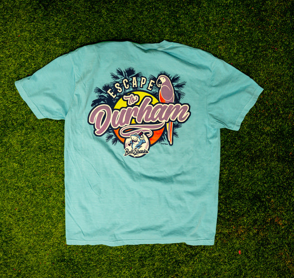 Durham Bulls Comfort Color Margaritaville Tee