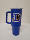 Durham Bulls 40oz Flipside Powder Coated Tumbler