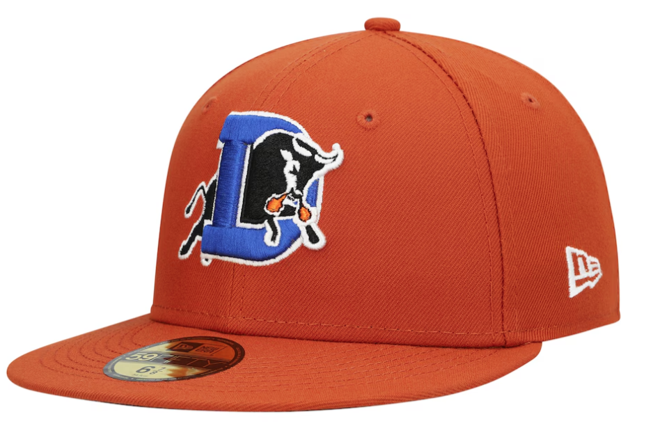Durham Bulls New Era Burnt Orange Fitted 5950 – Durham Bulls