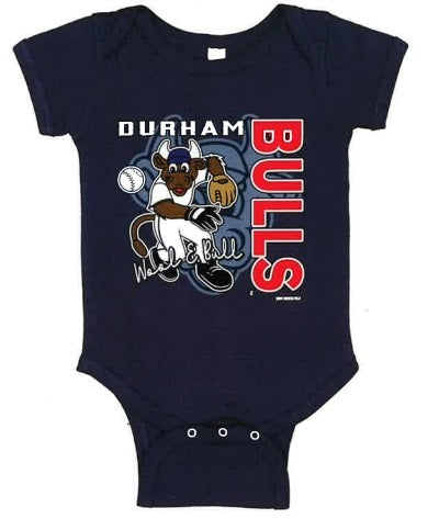 Durham Bulls Infant Drip Onesie