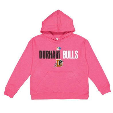Durham Bulls Youth Pink Vexed Hood