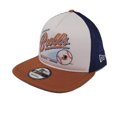 Durham Bulls 9Fifty Retro Foam Script Trucker