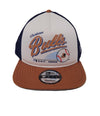 Durham Bulls 9Fifty Retro Foam Script Trucker