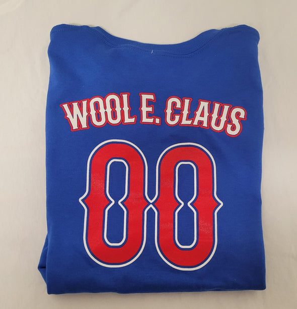 Durham Bulls Youth Wool E. Claus Tee