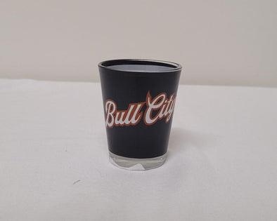 Durham Bulls Sublimated Shot Glass