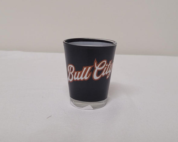 Durham Bulls Sublimated Shot Glass