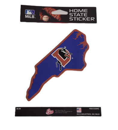 Durham Bulls State Decal