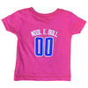 Durham Bulls Infant Pink Wool E. Bull T-Shirt