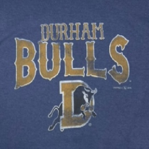 Durham Bulls Women's Heathered Navy Softstyle Tee